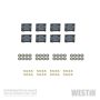 Westin 2004-2010 Dodge/Chrysler Durango Premier Oval Nerf Step Bar Mount Kit - Black