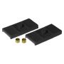 Prothane 67-69 Chevy Camaro/Firebird Lower Spring Pad (Mono) - Black