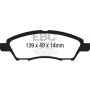 EBC Brakes UD1592 Ultimax OEM Replacement Brake Pads
