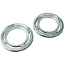Kuryakyn 3792 Rear Speaker Accents For Harley-Davidson Chrome