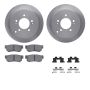Dynamic Friction 6512-03376 Rotor Kit