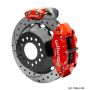 Wilwood 140-15844-DR EPB/FNSL Rear Kit 12.88in. Big Ford - SRP, Red