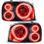 Oracle Lighting 8905-003 SMD Pre-Assembled Headlights, Triple Halo, Red