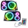 Oracle Lighting 8905-504 SMD Pre-Assembled Headlights, Triple Halo, ColorSHIFT(tm) - Simple