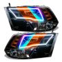 Oracle Lighting 8906-334 Pre-Assembled ColorSHIFT(tm) w/SWITCHBACK Halo Headlights - Black Housing