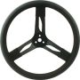 QUICKCAR RACING PRODUCTS QRP68-003 15in Steering Wheel Stl Black