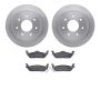 Dynamic Friction 6502-99538 Rotor Kit