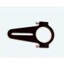 LONGACRE LON52-22538 Mirror Bracket Short Slot 1-3/4in. Bar