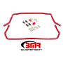 BMR Suspension SB031R BMR 78-87 G-Body Front & Rear Sway Bar Kit w/ Bushings - Red