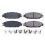 PowerStop 17-613 PowerStop - Z17 Low-Dust Ceramic Brake Pads with Hardware