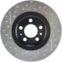 Stoptech 127.33054L Slotted & Drilled Sport Brake Rotor