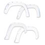 EGR 14+ Chev Silverado 5ft Bed Bolt-On Look Color Match Fender Flares - Set - Summit White