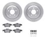 Dynamic Friction 6512-80283 Rotor Kit