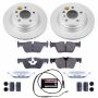 PowerStop CRK6656 Genuine Geomet Coated Rotor and Carbon-Fiber Ceramic Brake Pad Kit