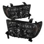 SPYDER 5012043 Projector Headlights - Eliminates AFS function - LED Halo - Smoke