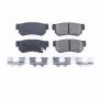 PowerStop 17-813 PowerStop - Z17 Low-Dust Ceramic Brake Pads with Hardware