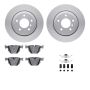 Dynamic Friction 4512-31206 Rotor Kit
