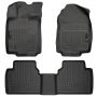 Husky Liners 10-12 Ford Fusion/Lincoln MKZ (FWD) WeatherBeater Combo Black Floor Liners