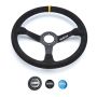 SPARCO SCO015R368MSN Steering Wheel 368 Black Suede