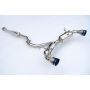 Invidia HS12SST6N21GT 12+ Subaru BRZ / Toyota 86 N2 60mm Single Layer Titanium Burnt Tips Cat-Back Exhaust
