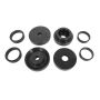 BMR 2008-2018 Challenger Rear Cradle Lockout Bushing Kit - Black Anodized