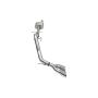 CORSA Performance 21246 Corsa 2024-2025 Ford Ranger 3in Cat-Back Exhaust 4in Polished Pro-Series Slash Cut Twin Tip