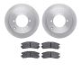 Dynamic Friction 6502-72128 Rotor Kit