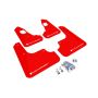 Rally Armor MF10-UR-RD/WH Red Mud Flap/White Logo