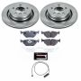 PowerStop TDBK581 Track Day High-Performance Brake Pad and Rotor Kit