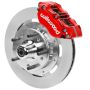 Wilwood 140-15981-R 70-81 FBody/75-79 A&XBody Dynapro Frt Brk Kit 11.75in Rtr Red Caliper Use w/ ProDrop Spindle