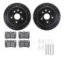 Dynamic Friction 8512-75019 Rotor Kit