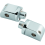 Kuryakyn 8826 Splined Peg Adapter Kawasaki Rear Chrome