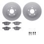 Dynamic Friction 4612-54017 Rotor Kit