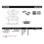 Stoptech 309.04090 Performance 90-93 Acura Integra / 90-93 Honda Civic Sedan / 90-91 Prelude Front Brake Pads