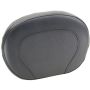 Mustang Motorcycle 76459 Mustang Harley Setback Vintage Sissy Bar Pad Low Medallion Style (12 inch x 9 inch) - Black