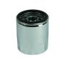Moroso 22305 97-06 Early GM LS 13/16in Thread 3-1/2in Tall Oil Filter - Chrome