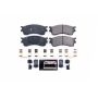 PowerStop Z23-893 PowerStop - Z23 Daily Driver Carbon-Fiber Ceramic Brake Pads with Hardware Kit