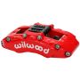 Wilwood 120-14851-RD Caliper - AT6 Lug Mount Red 1.75in/1.38in/1.38in Piston .75in Rotor - Left Side