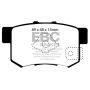 EBC Brakes DP51193/2NDX Bluestuff NDX Full Race Brake Pads
