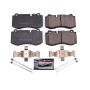 PowerStop Z23-1223 PowerStop - Z23 Daily Driver Carbon-Fiber Ceramic Brake Pads with Hardware Kit