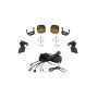 Diode Dynamics DD7638 20-Present Polaris RZR A-Pillar LED Pod Kit SS3 Pro - Yellow Combo