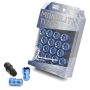 Project Kics WMN03U 12x1.25 Monolith T1/06 Lut Nut Set - Blue (20 Pcs)