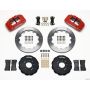 Wilwood 140-9194-R FSLI4 Front Hat Kit 13.00in Drilled Red Nissan 240SX