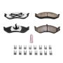 PowerStop Z36-477 PowerStop - Z36 Truck and SUV Carbon-Fiber Ceramic Brake Pads with Hardware Kit