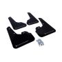 Rally Armor 2010+ Mazda3/Speed3 UR Black Mud Flap w/ Silver Logo