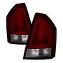SPYDER 5083333 LED Tail Lights - Version 2 - Red Clear