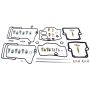 All Balls Racing 26-10102 02-03 Ski-Doo Grand Touring 500 Carburetor Rebuild Kit