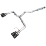 AWE Tuning 3020-43979 2022+ VB Subaru WRX Track Edition Exhaust - Diamond Black Tips
