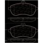 StopTech 12-15 Mercedes Benz SLK250 Street Performance Front Brake Pads