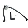 J&L 10-19 Ford Flex EcoBoost V6 Passenger Side Oil Separator 3.0 - Clear Anodized